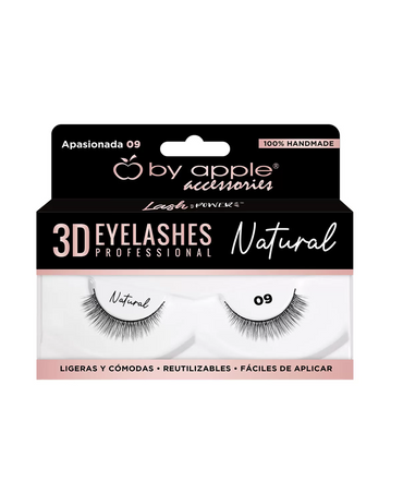 BY APPLE 3D EYELASHES NATURAL APASIONADA 09 66197