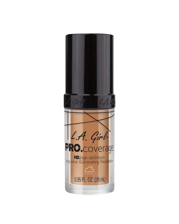 L.A. GIRL PRO COVERAGE MAQUILLAJE LIQUIDO SOFT HONEY GLM648