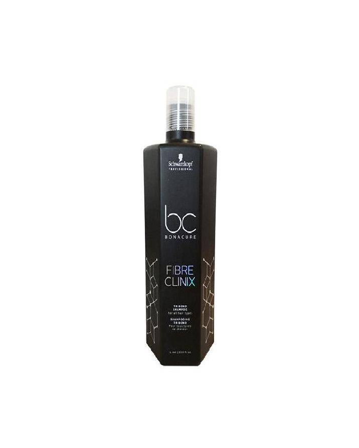 SCHWARZKOPF BC FIBRE CLINIX SHAMPOO 1000 ML. SOLO SALON - El Palacio De La Belleza